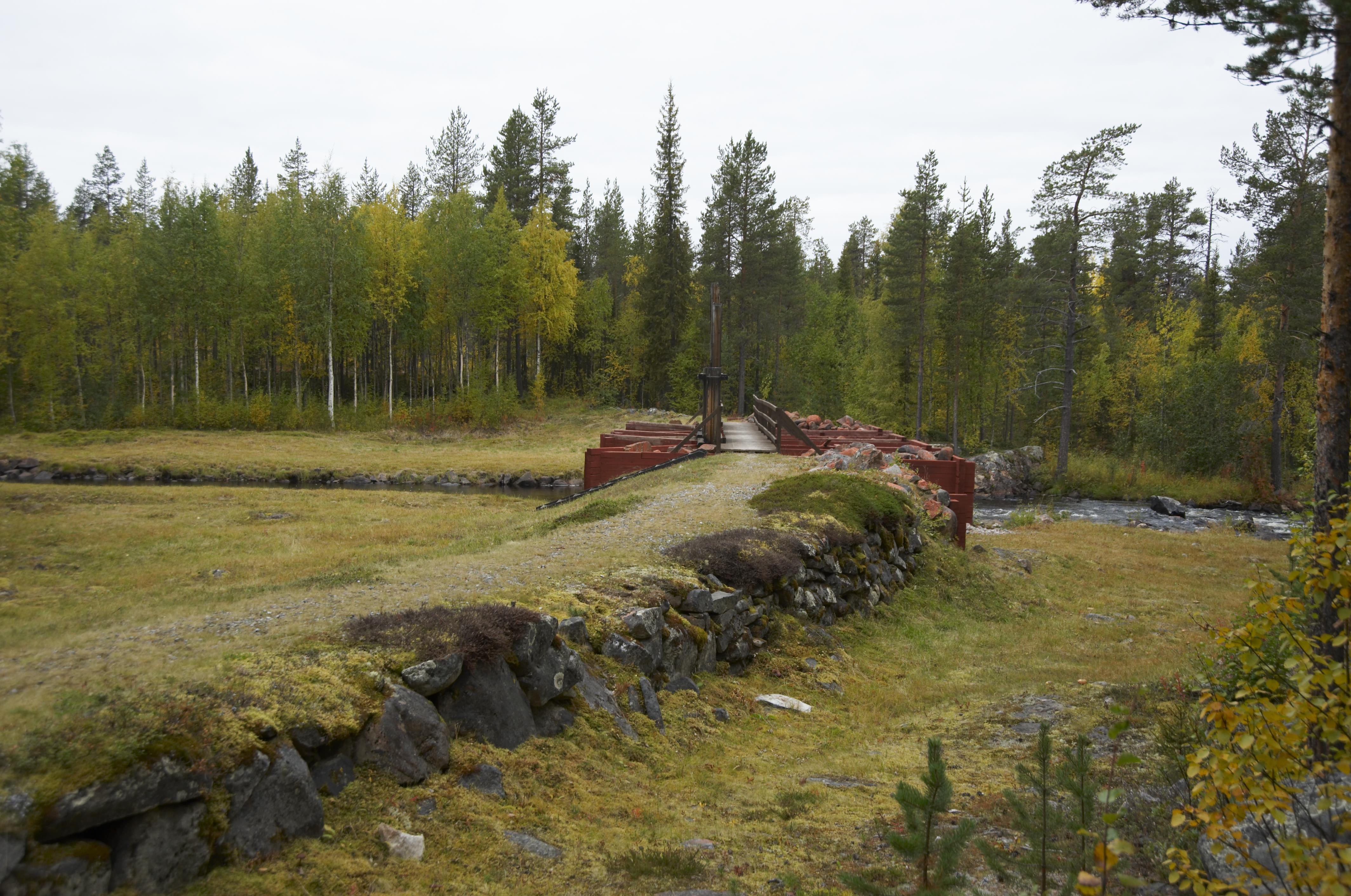 Bengt A Lundberg, Dammen i Linabäcken