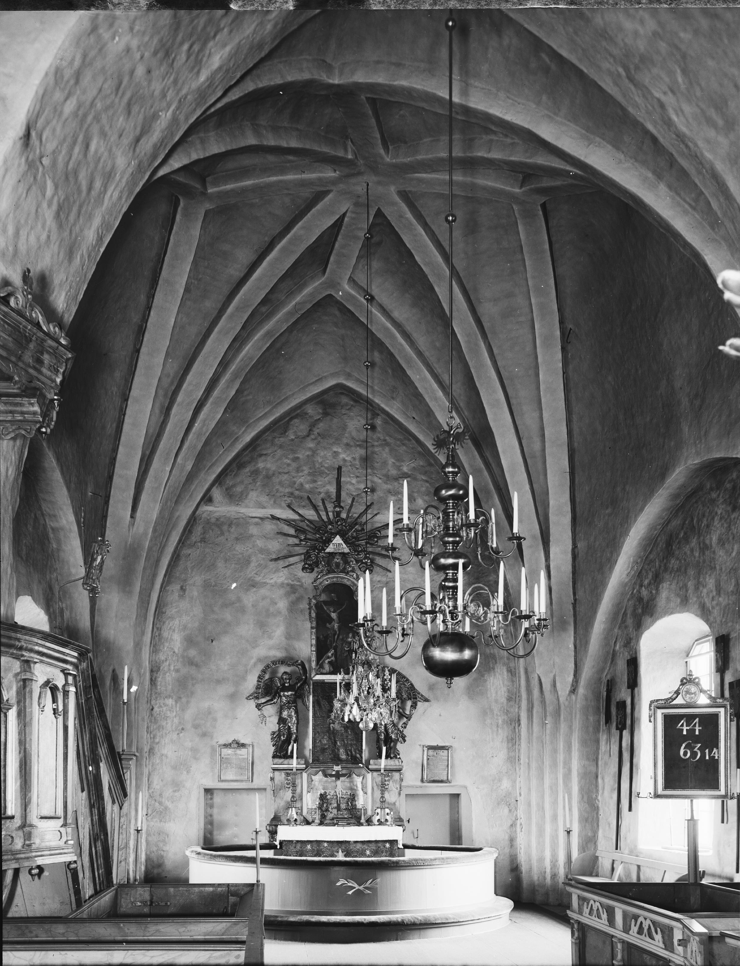 Iwar Anderson, Skederids kyrka