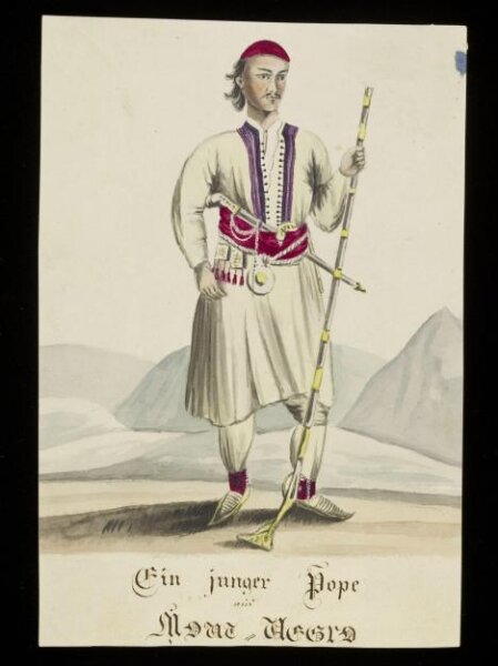 Unknown, Ein junger Pope aux Mode-Wesro
