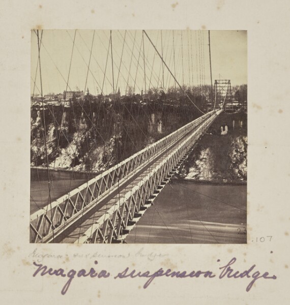 Unknown, Niagara Suspension Bridge