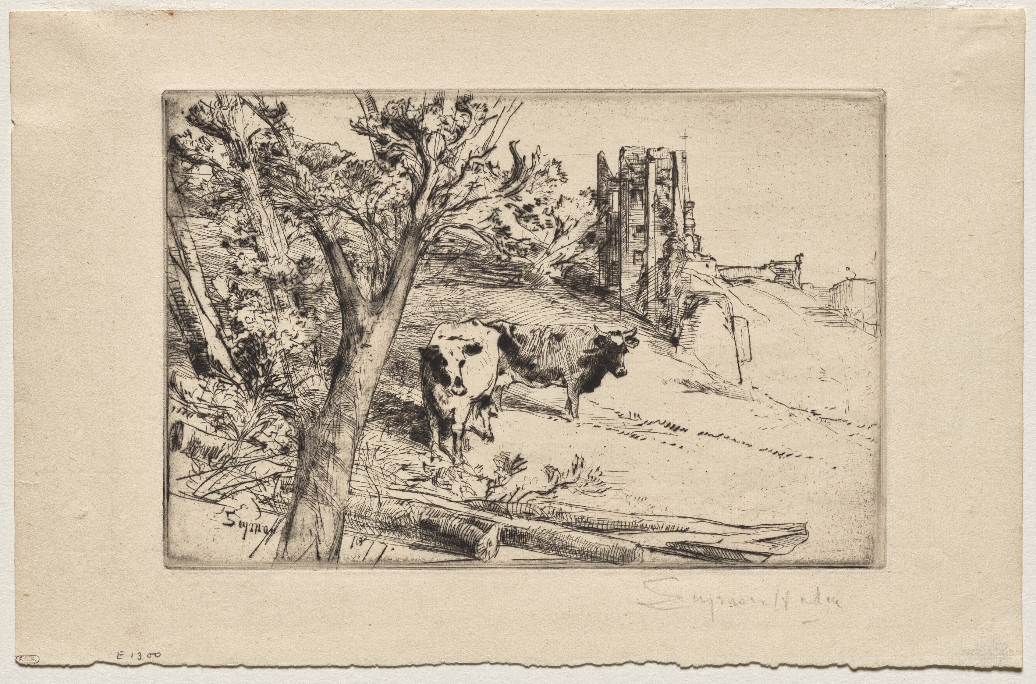 Francis Seymour Haden, The Keep