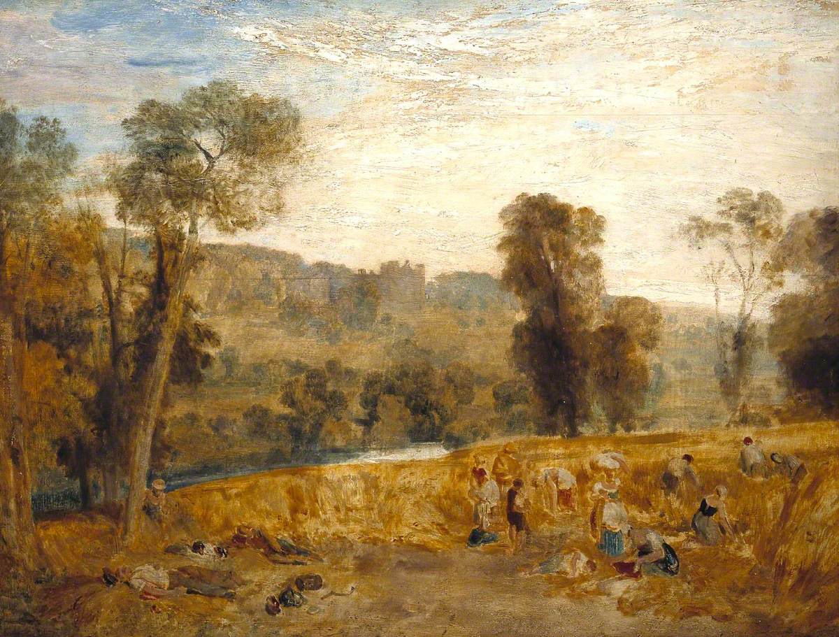 J. M. W. Turner, Cassiobury Park: Reaping