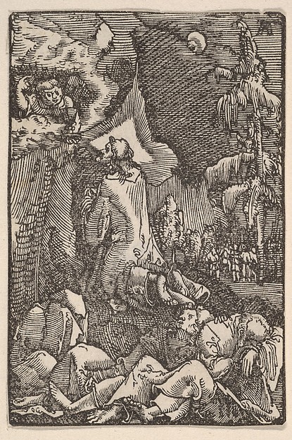Albrecht Altdorfer, The Agony in the Garden, from "The Fall and Salvation of Mankind Through the Life and Passion of Christ"