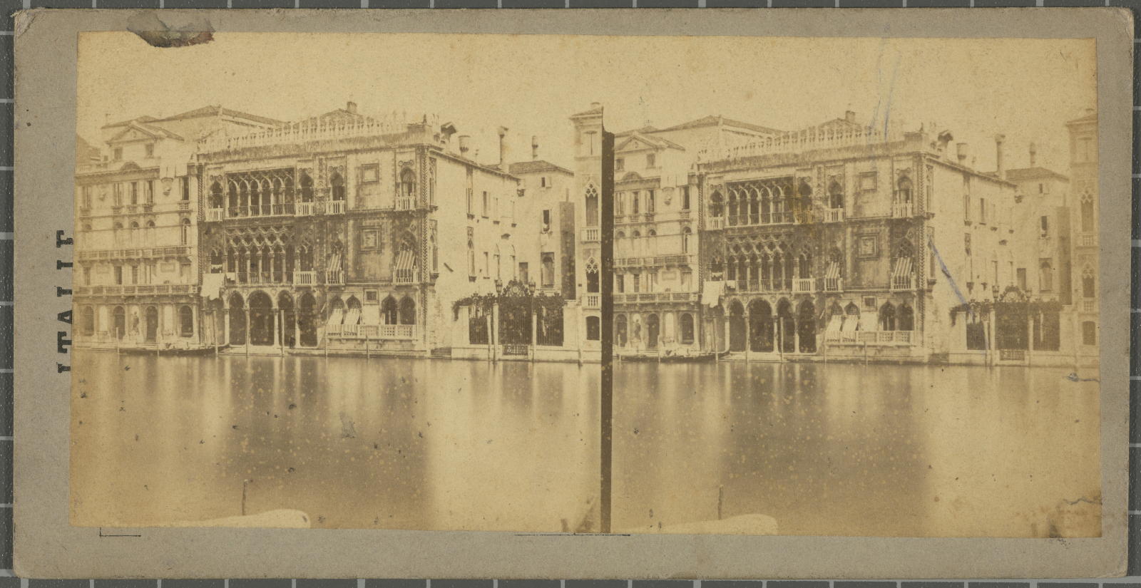 Desconegut, Palais Lacador, sur le Grand Canal.