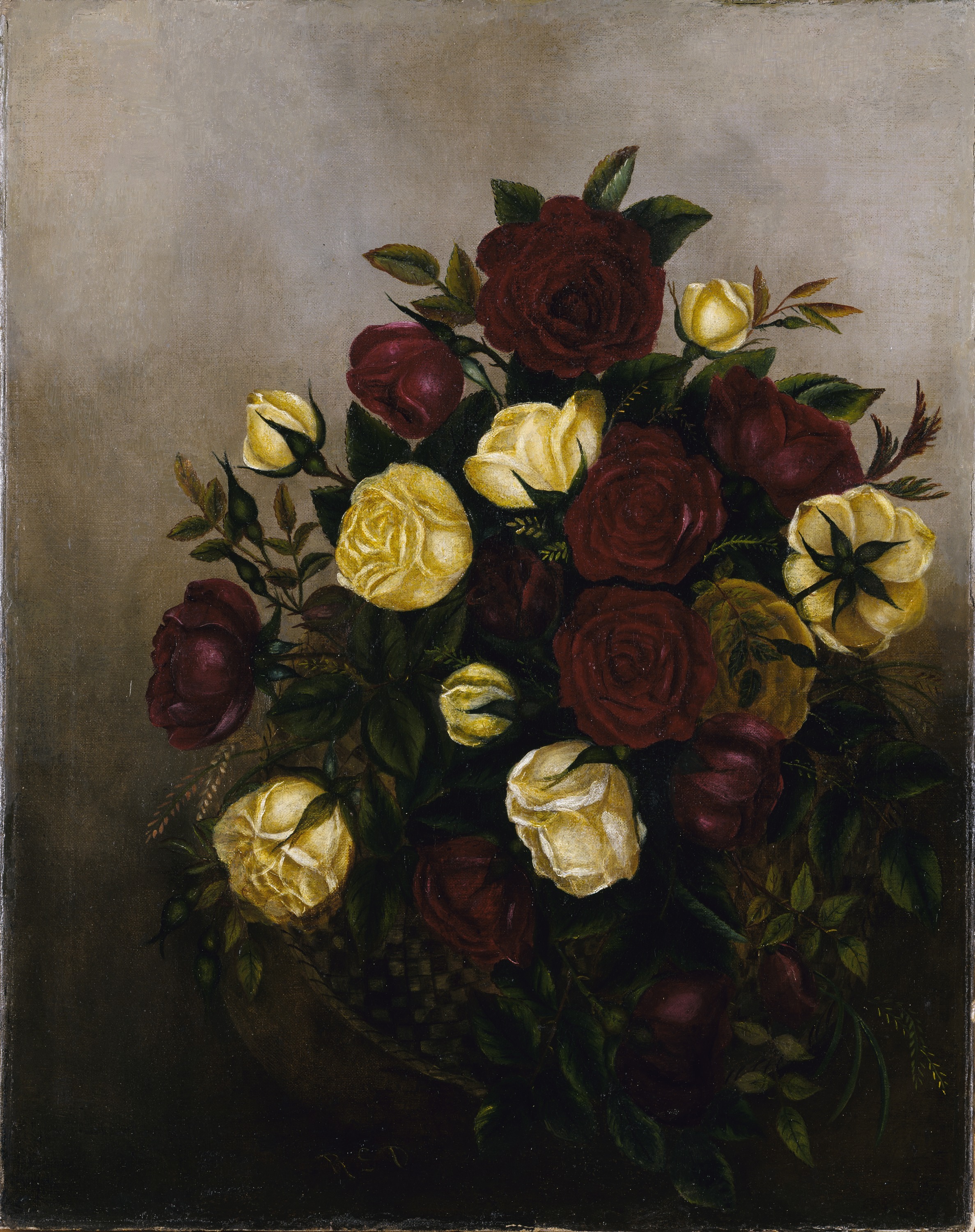 Robert S. Duncanson, Roses Still Life