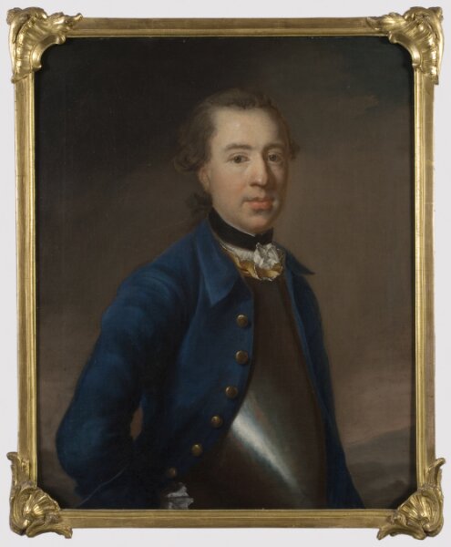 Johan Henrik Scheffel, Okänd man (kallad överstelöjtnant Salomon Schützer)