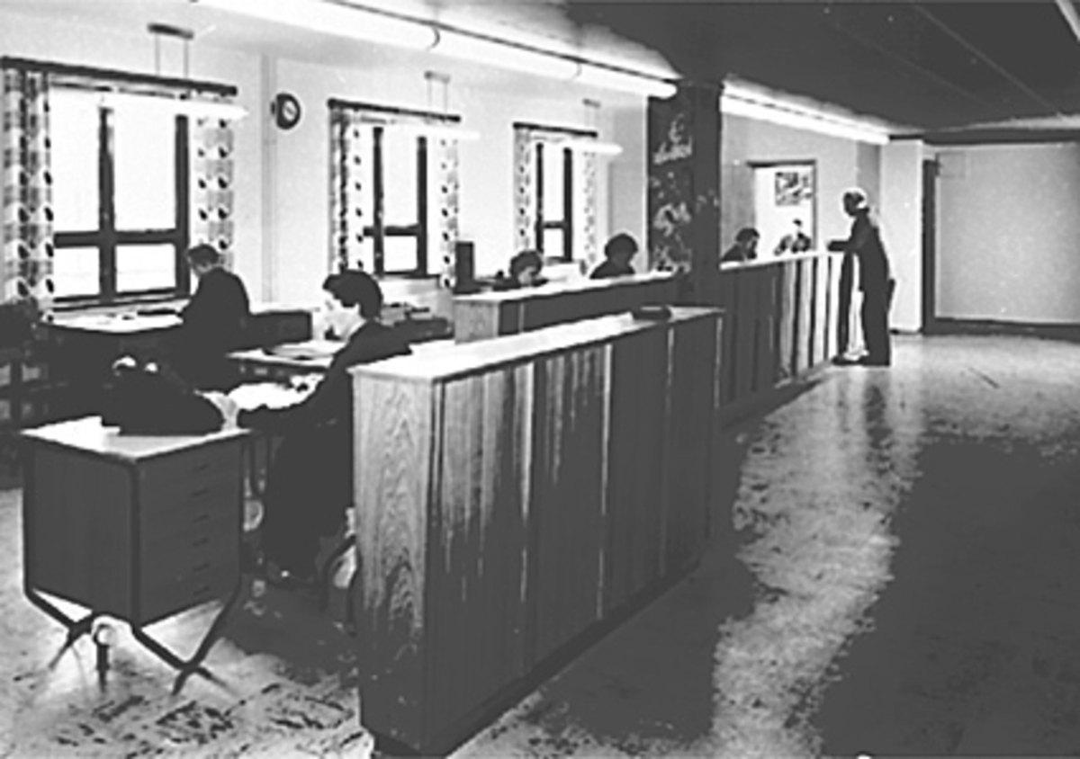 Anno Domkirkeodden, INTERIØR, KONTOR, HAMAR BRYGGERI