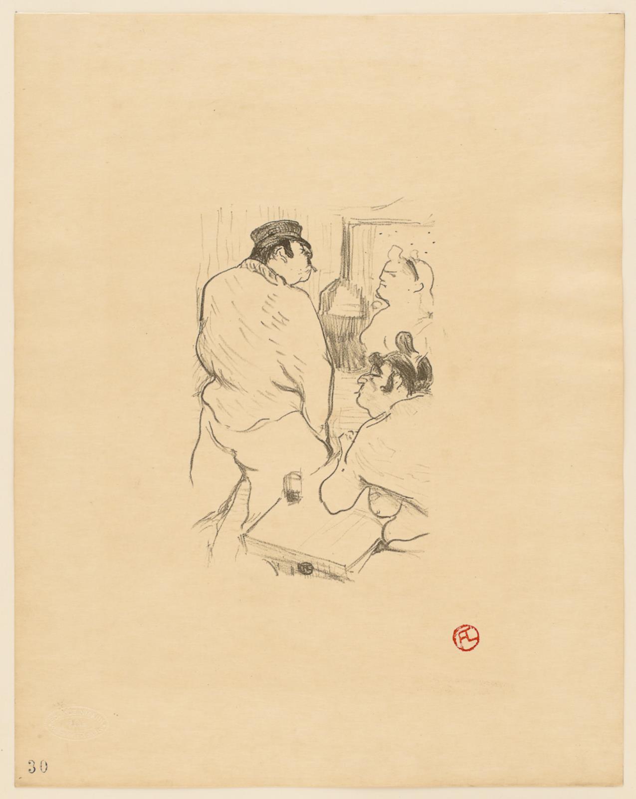 Henri de Toulouse-Lautrec, La Terreur de Grenelle