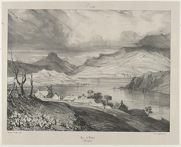 Eugène Isabey, Aidat Lake