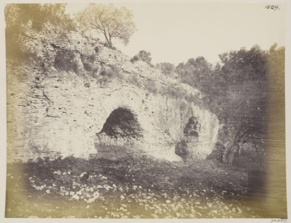 Parker, John Henry, Aqueducts - Tivoli, Anio Novus, A.D. 50, Bridge or Arches across a small valley called the Archinelli, above the road to Carciano on the left.