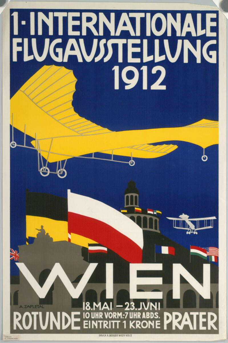 AloisZapletal, 1. INTERNATIONALE FLUGAUSSTELLUNG 1912; PRATER