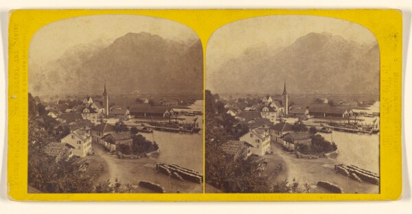 William England, Fluelen Canton d'Uri, Suisse.