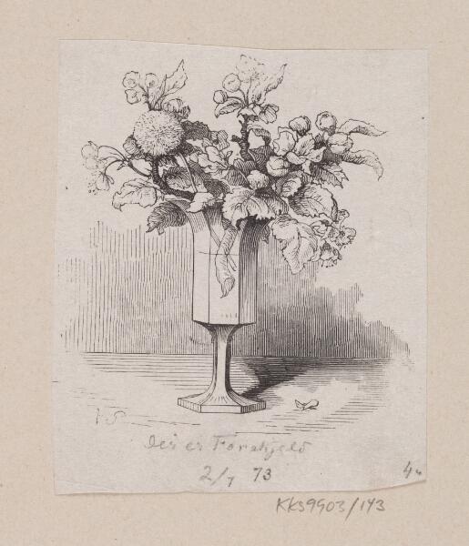 H.P. Hansen, Illustration til "Der er Forskjel" i H.C. Andersen, "Eventyr og Historier", Bind 2