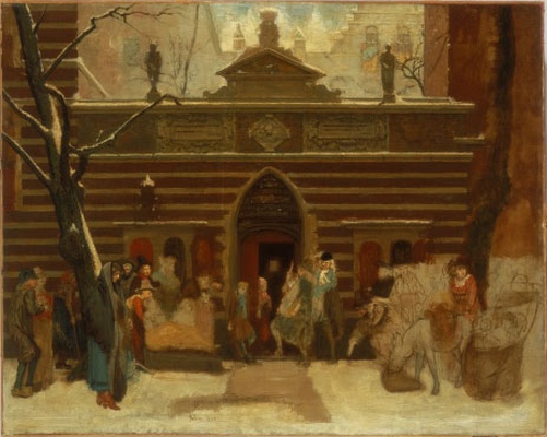 August Allebé, Gasthuis te Leiden