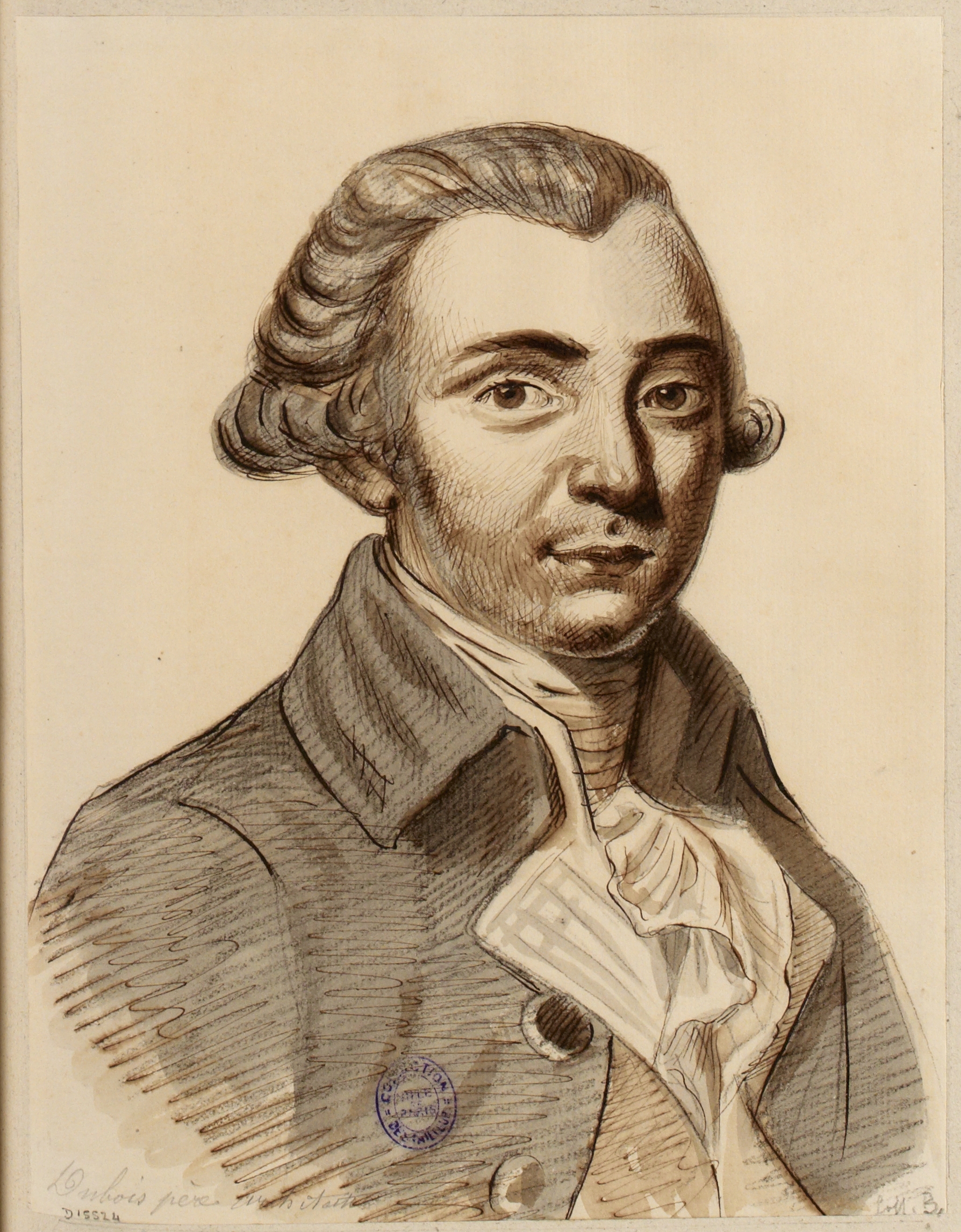 Anonyme, Portrait de l'architecte Dubois, le père