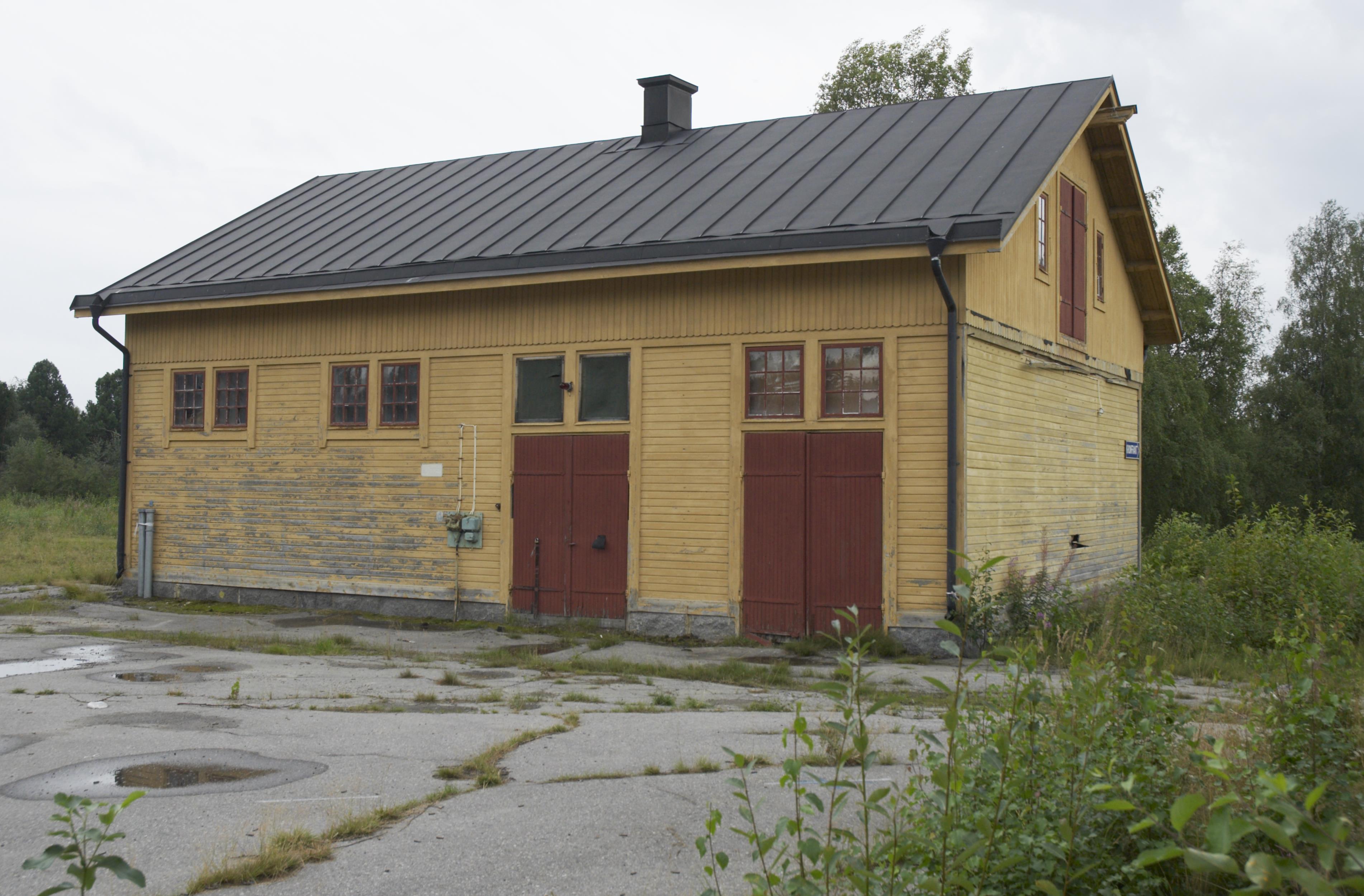 Bengt A Lundberg, Boden tygstation (Trångforsområdet)
