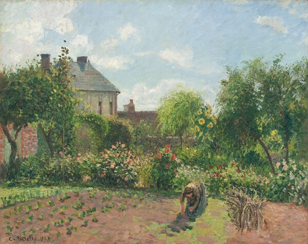 Camille Pissarro, The Artist's Garden at Eragny