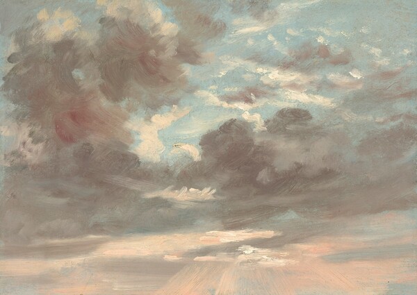 John Constable, Cloud Study: Stormy Sunset