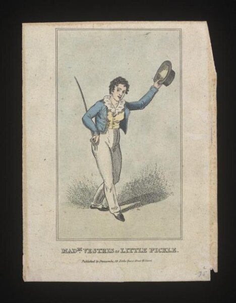 unknown, Madm. Vestris as Little Pickle.