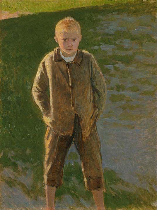 Sven Jørgensen, A Boy