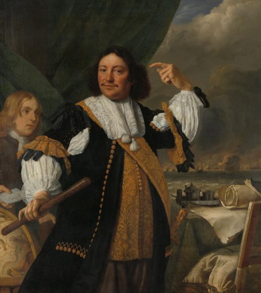 Bartholomeus van der Helst, Aert van Nes (1626-1693), Vice Admiral