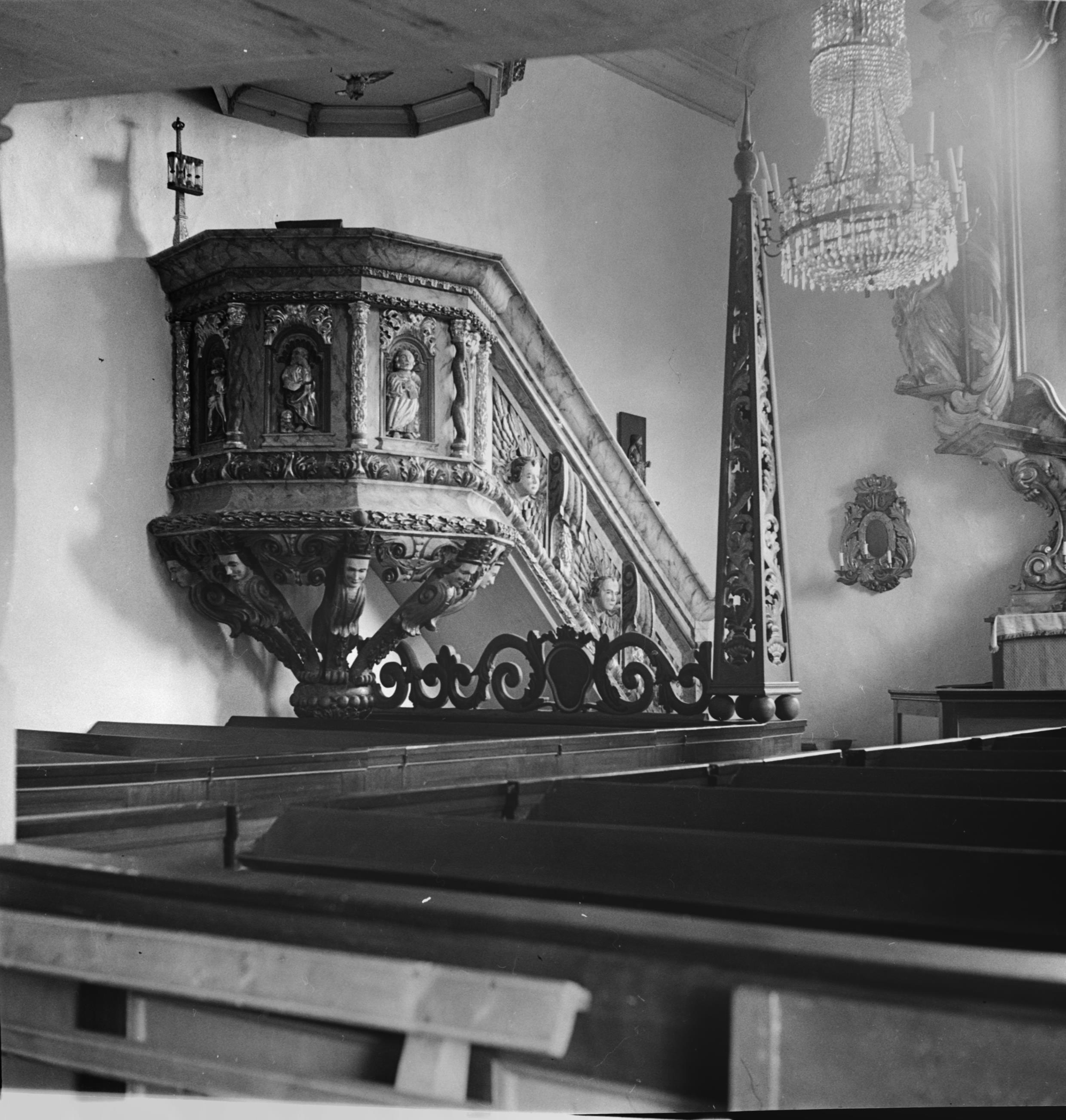 Nils Lagergren, Högsjö gamla kyrka