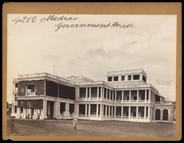 Francis Frith, Madras.  Government House