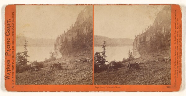 Carleton Watkins, Cape Horn, Columbia River.
