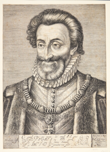 Hendrick Goltzius, Henrik IV, konge af Frankrig
