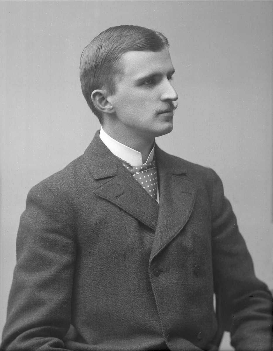 Gustav Borgen, Portrett, konservator Hans Jacob Aall.