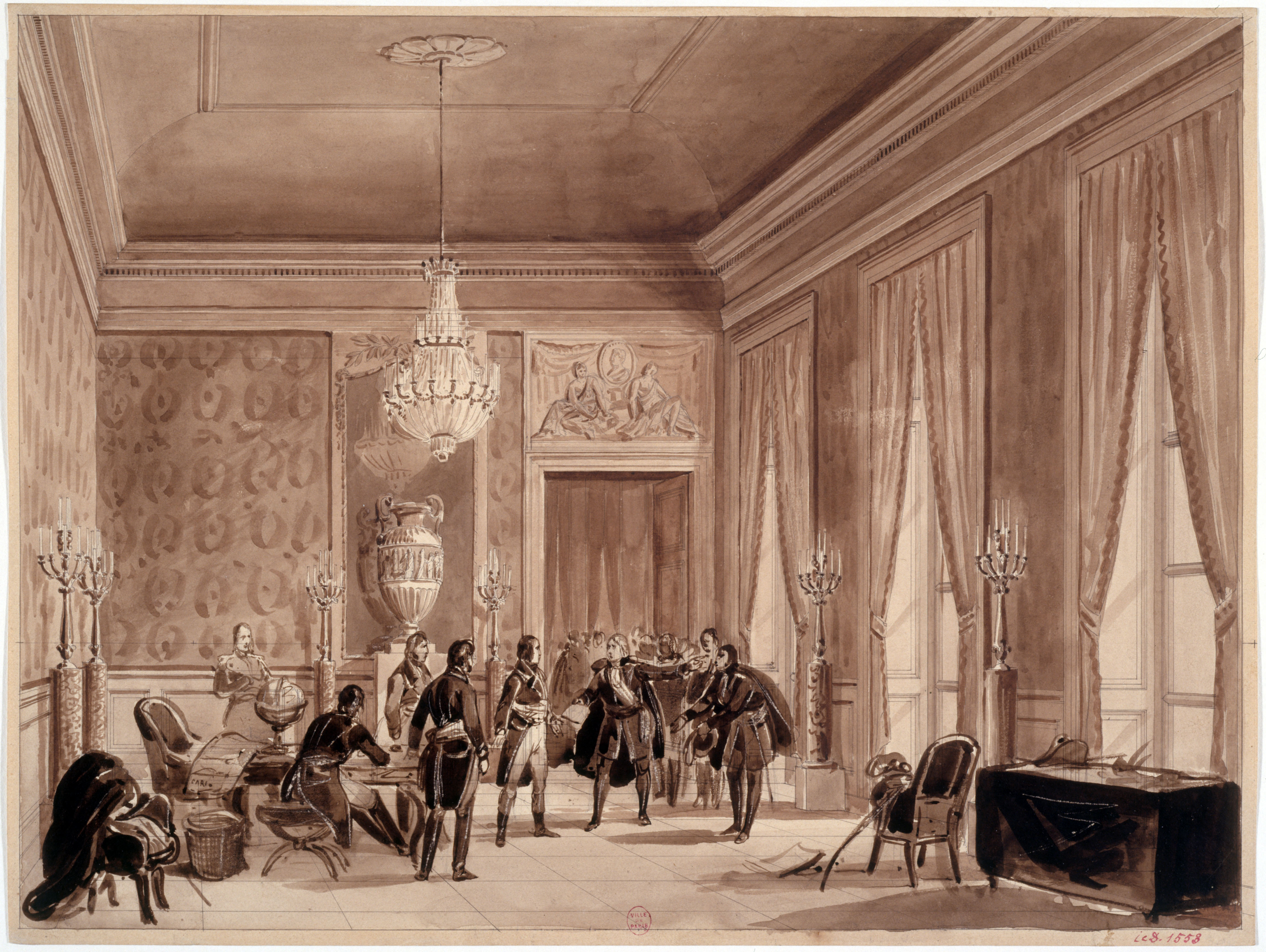 Jean-Baptiste Isabey, Avènement de l'Empire.