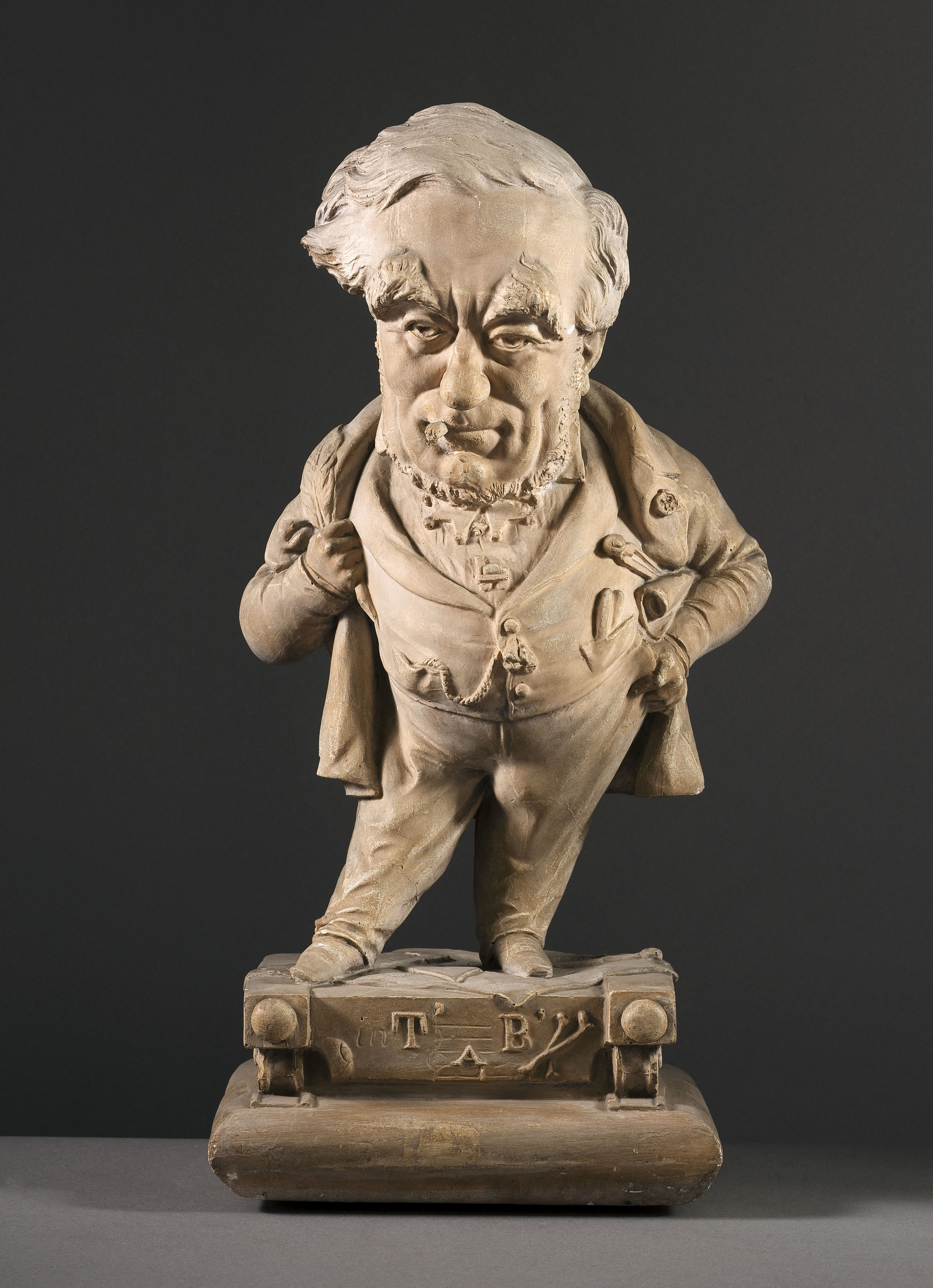 Jean Pierre Dantan, Portrait-charge de Paulin-François Talabot (1799-1885), ingénieur et directeur des chemins de fer P.-L.-M.