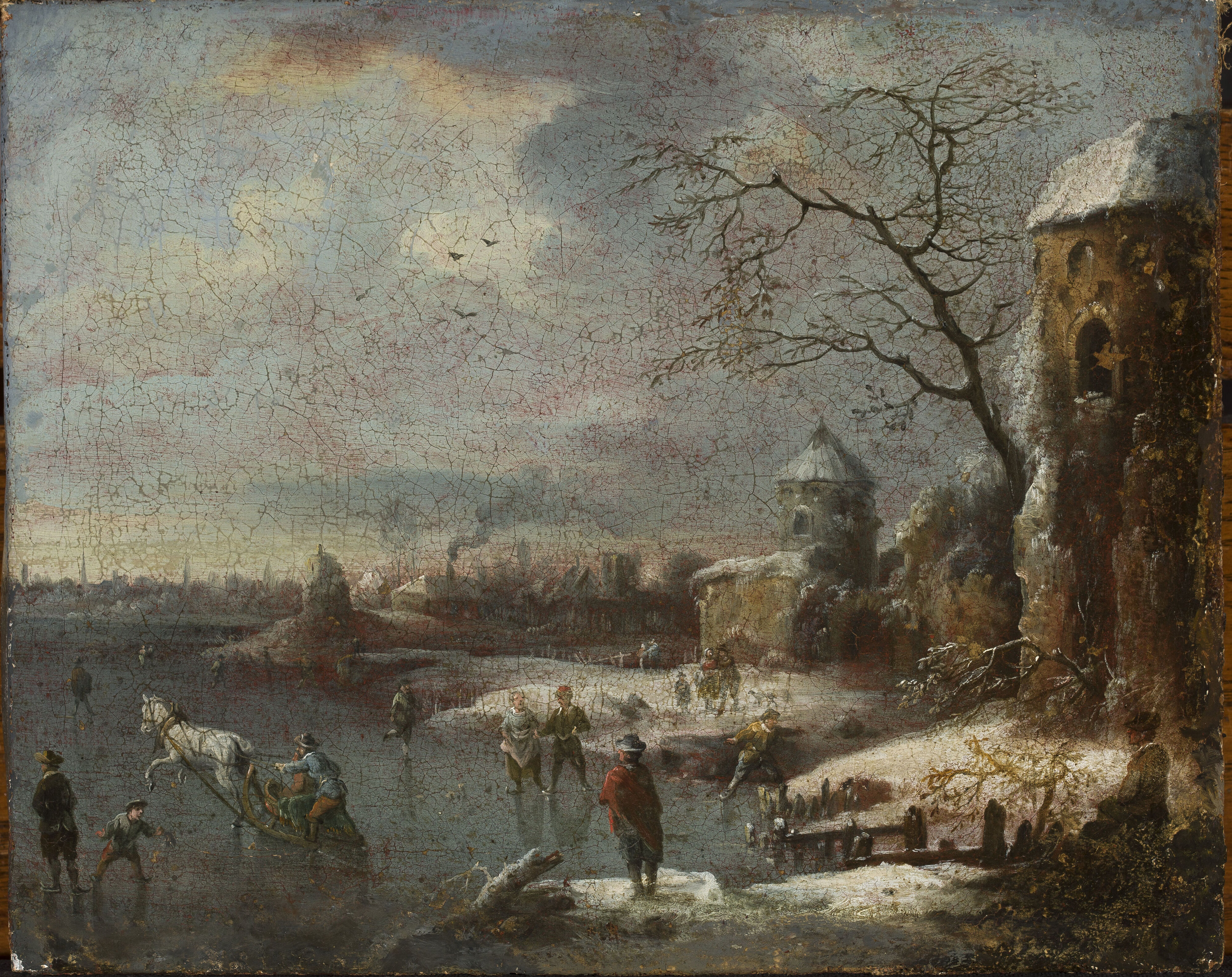 Johann Christian Vollerdt, Winter landscape