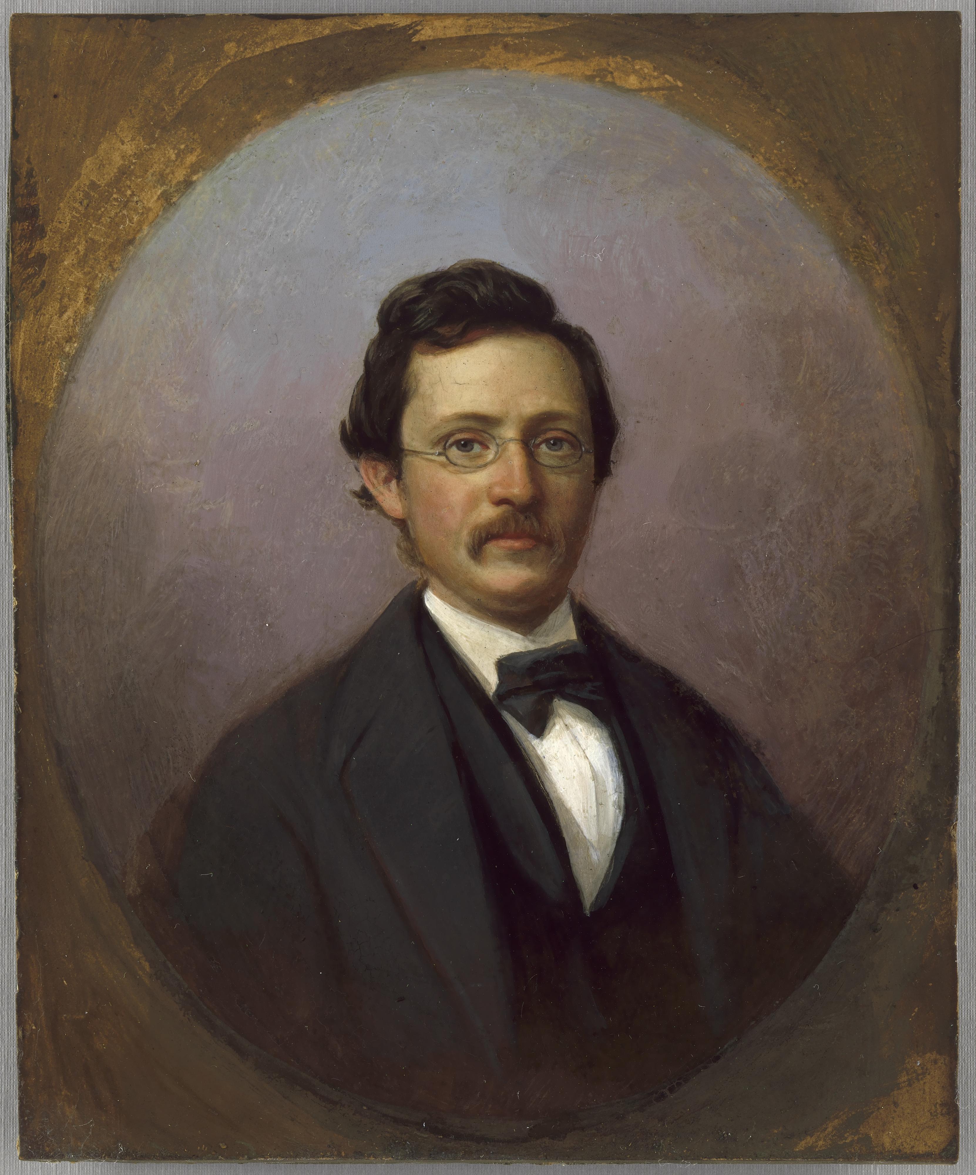 George Linen, George Linen Self-portrait