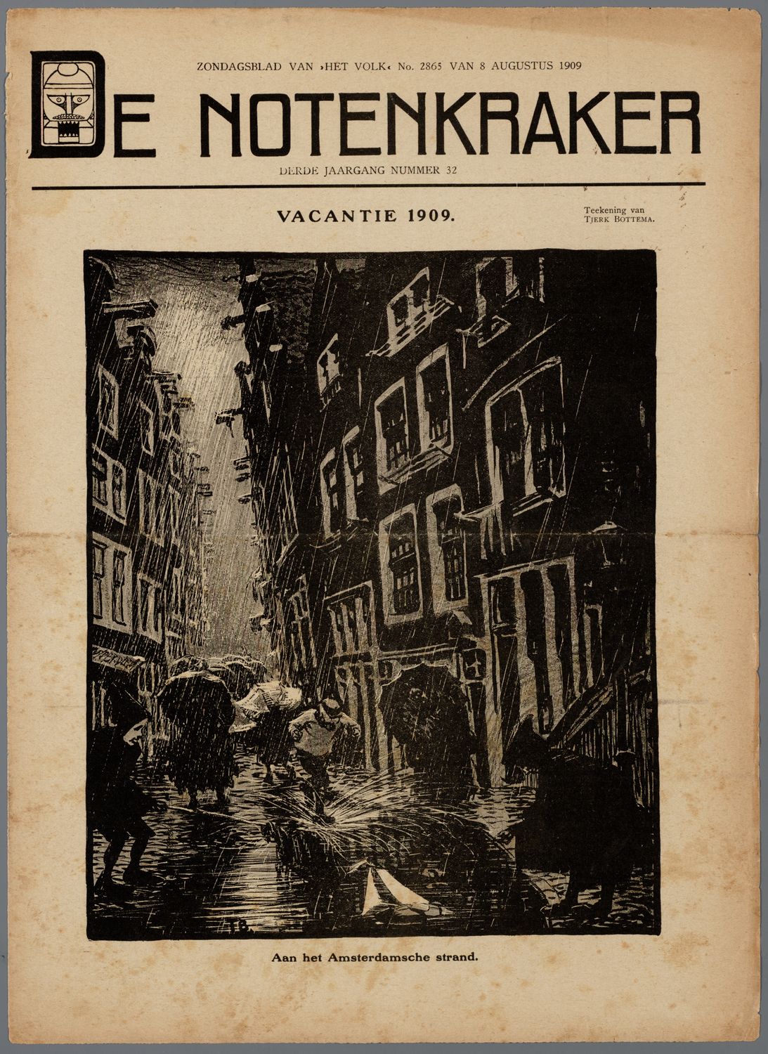 Bottema, Tjerk,draughtsman., Vacantie 1909