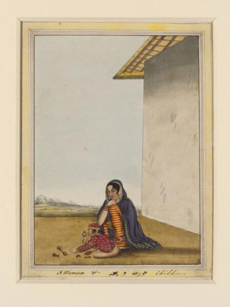 Unknown, An album containing fifty-three drawings depicting occupations.