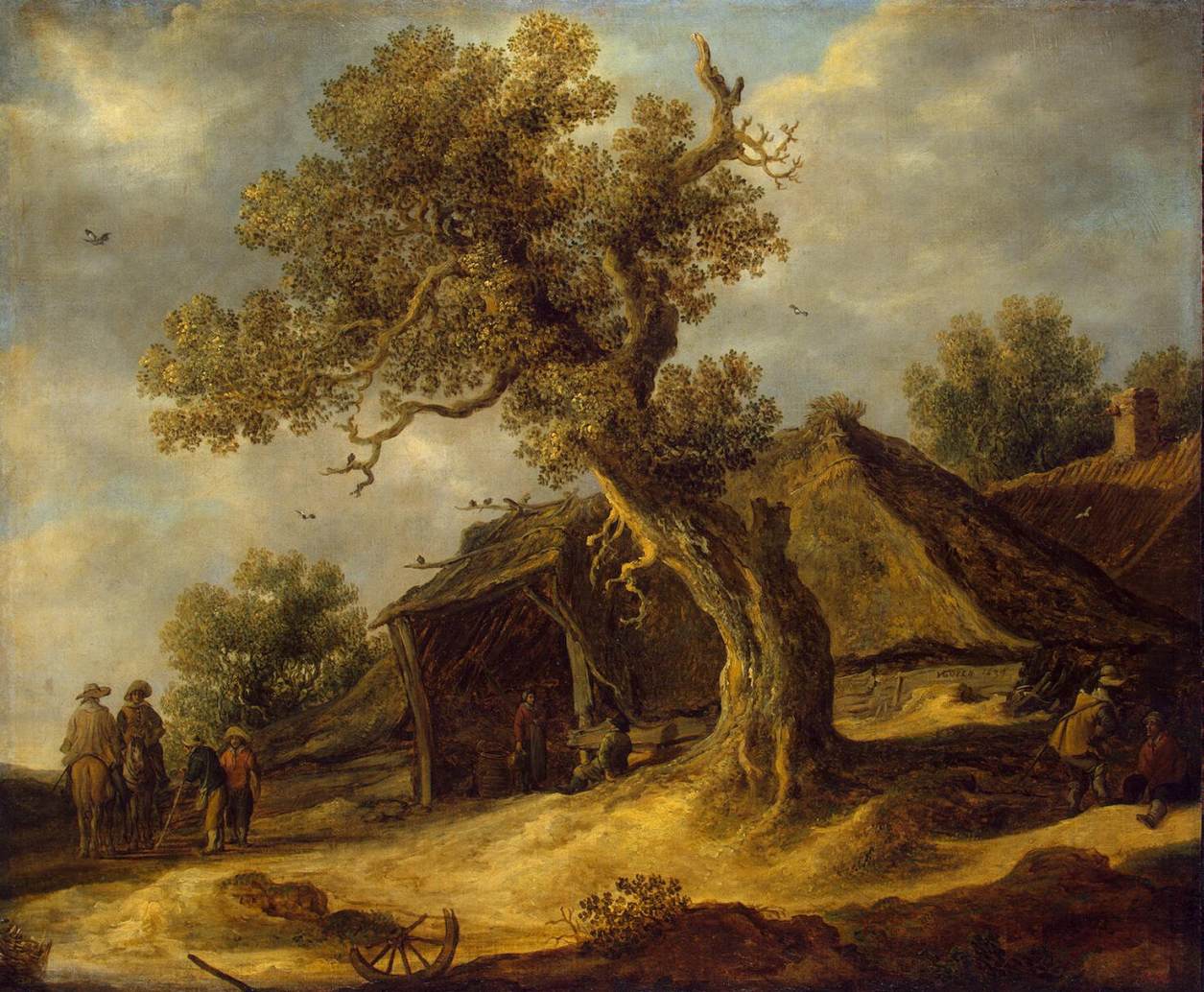 Jan van Goyen, Landscape with Oak