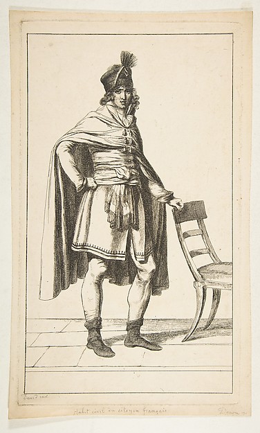 Jacques Louis David, Civil Garb of the French Citizen