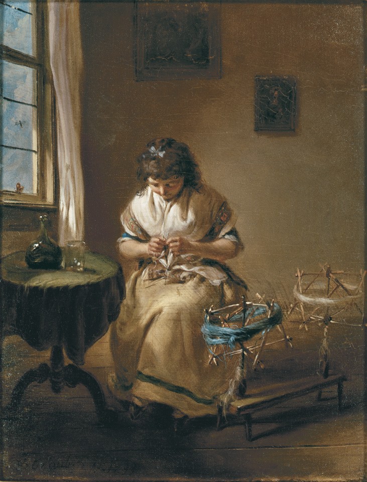 Georg Karl Urlaub, Die Strickerin
