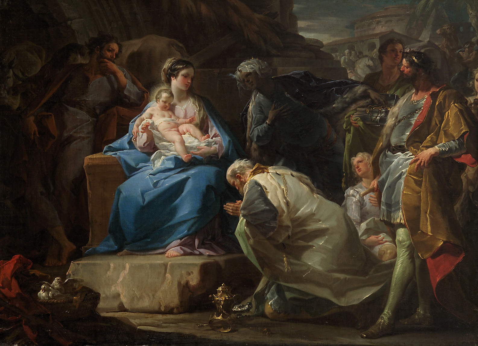 Corrado Giaquinto, Adoration of the Magi