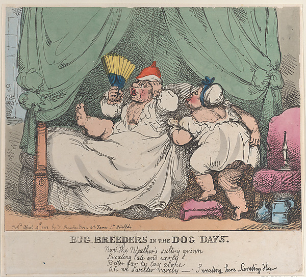 Thomas Rowlandson, Bug Breeders in the Dog Days