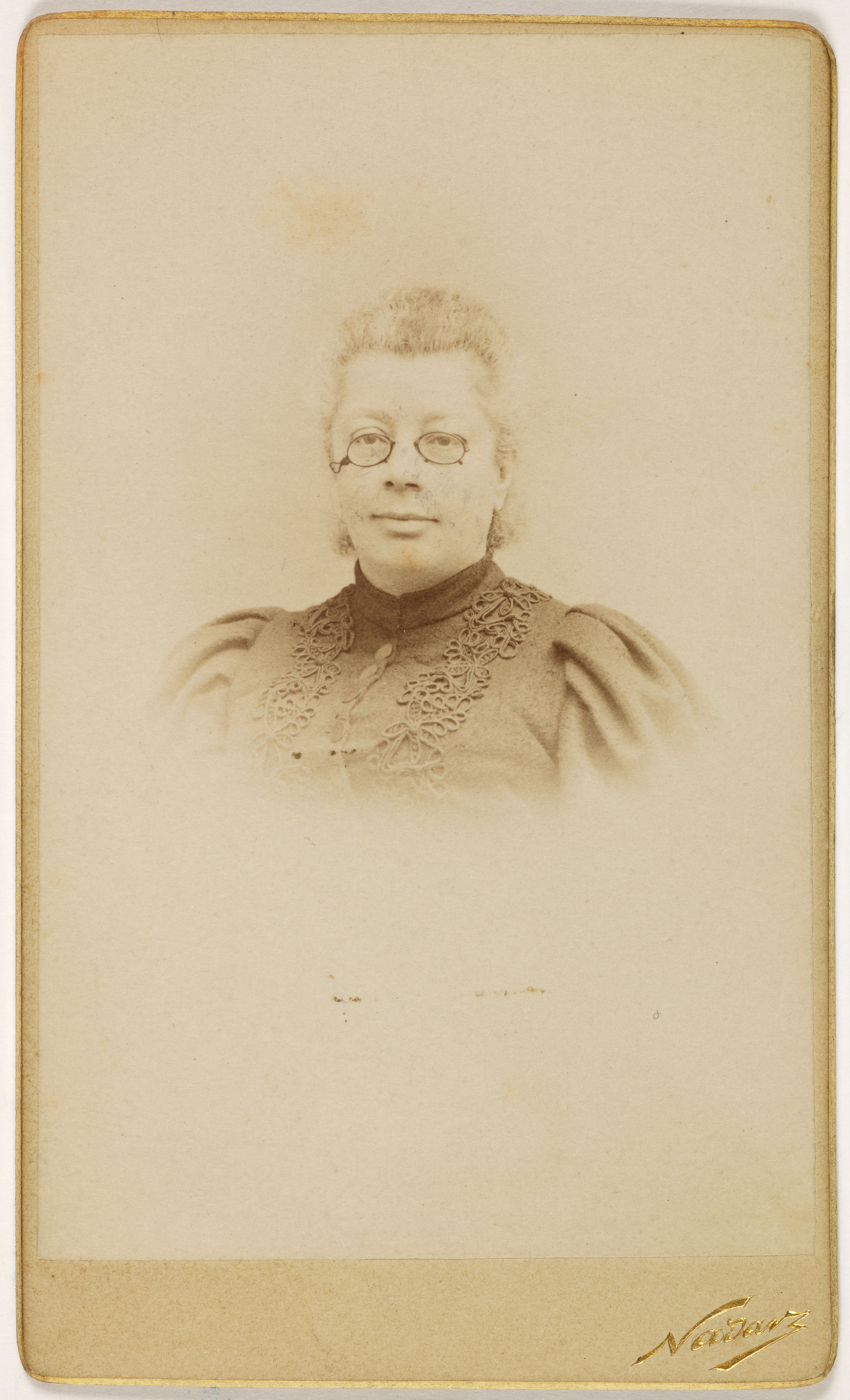 Nadar, Portrait de femme anonyme