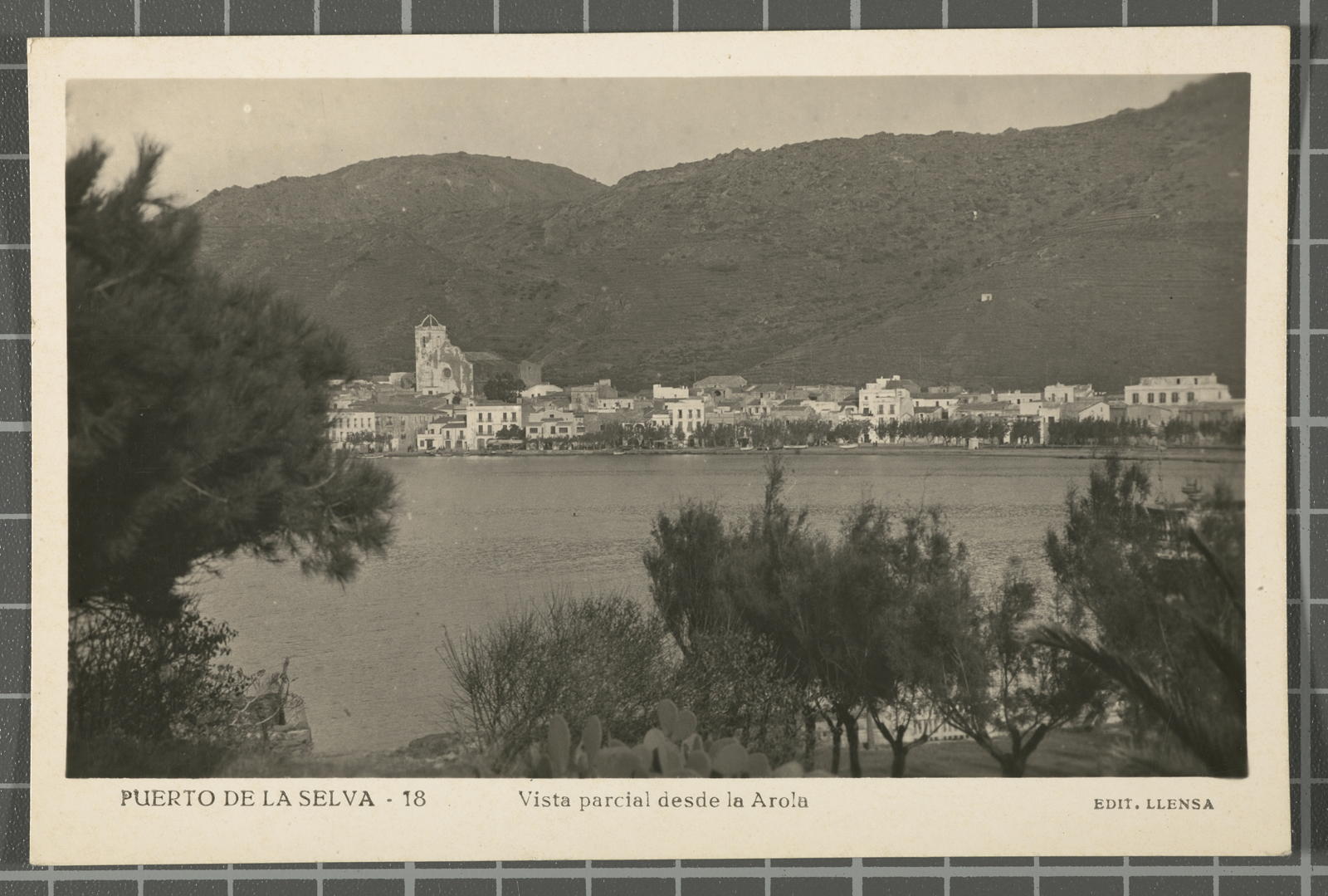 Desconegut, Puerto de la Selva - 18. Partial view desde la Arola