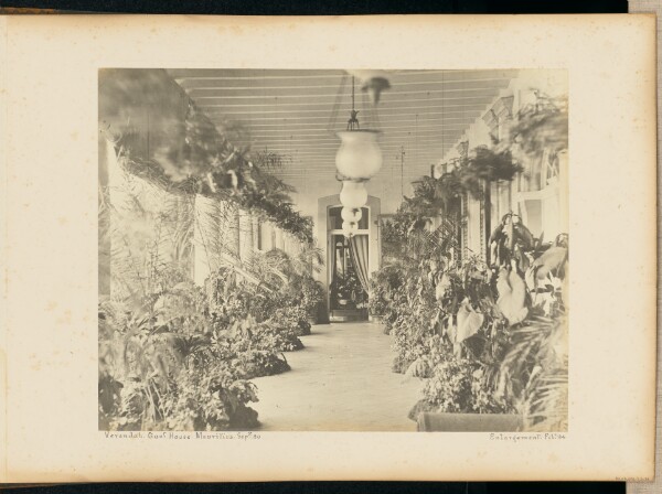 Unknown, Verandah. Government House. Maurituis.