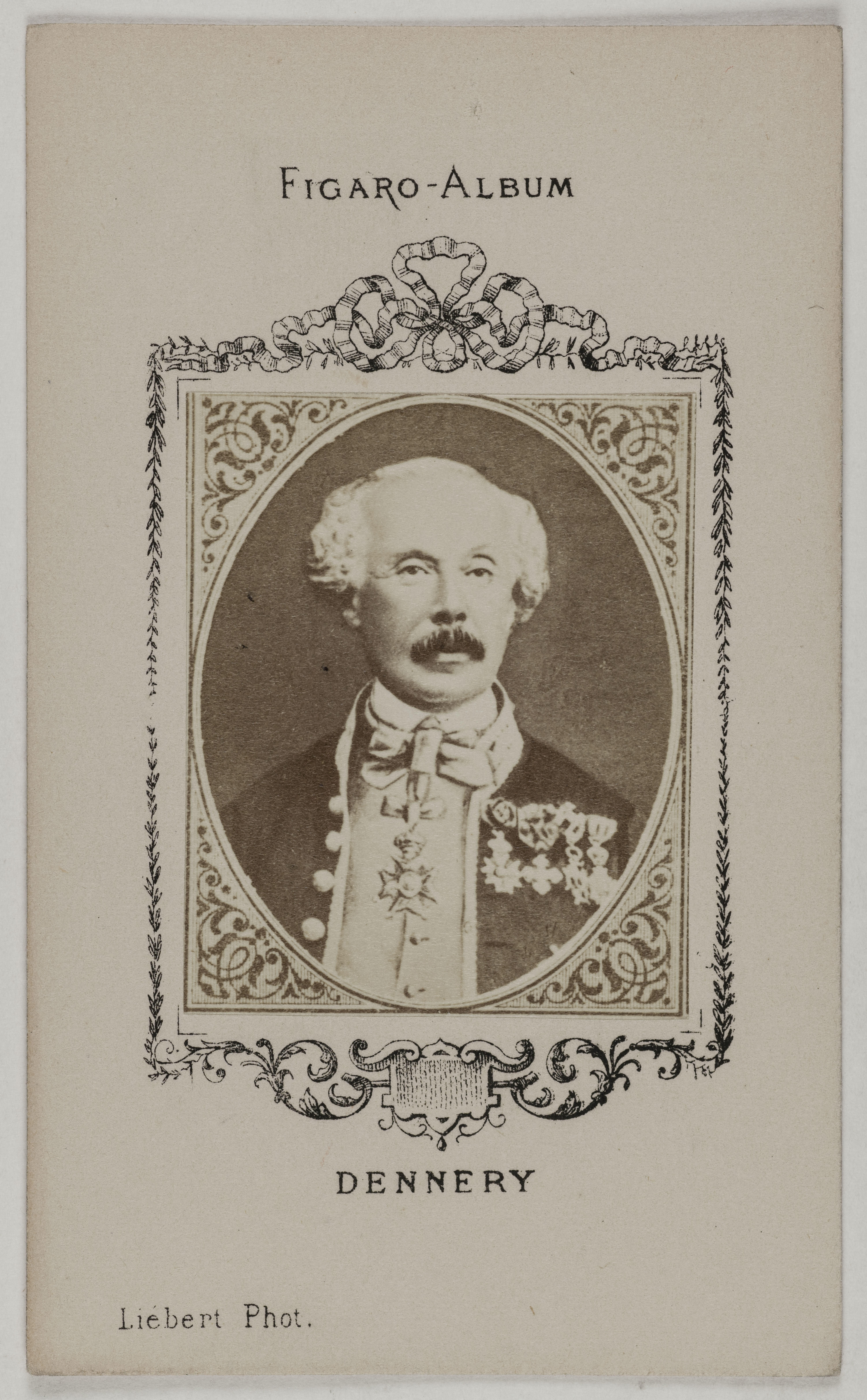 Alphonse Liébert, Portrait de Dennery Adolphe, (1811-1899), (auteur dramatique)