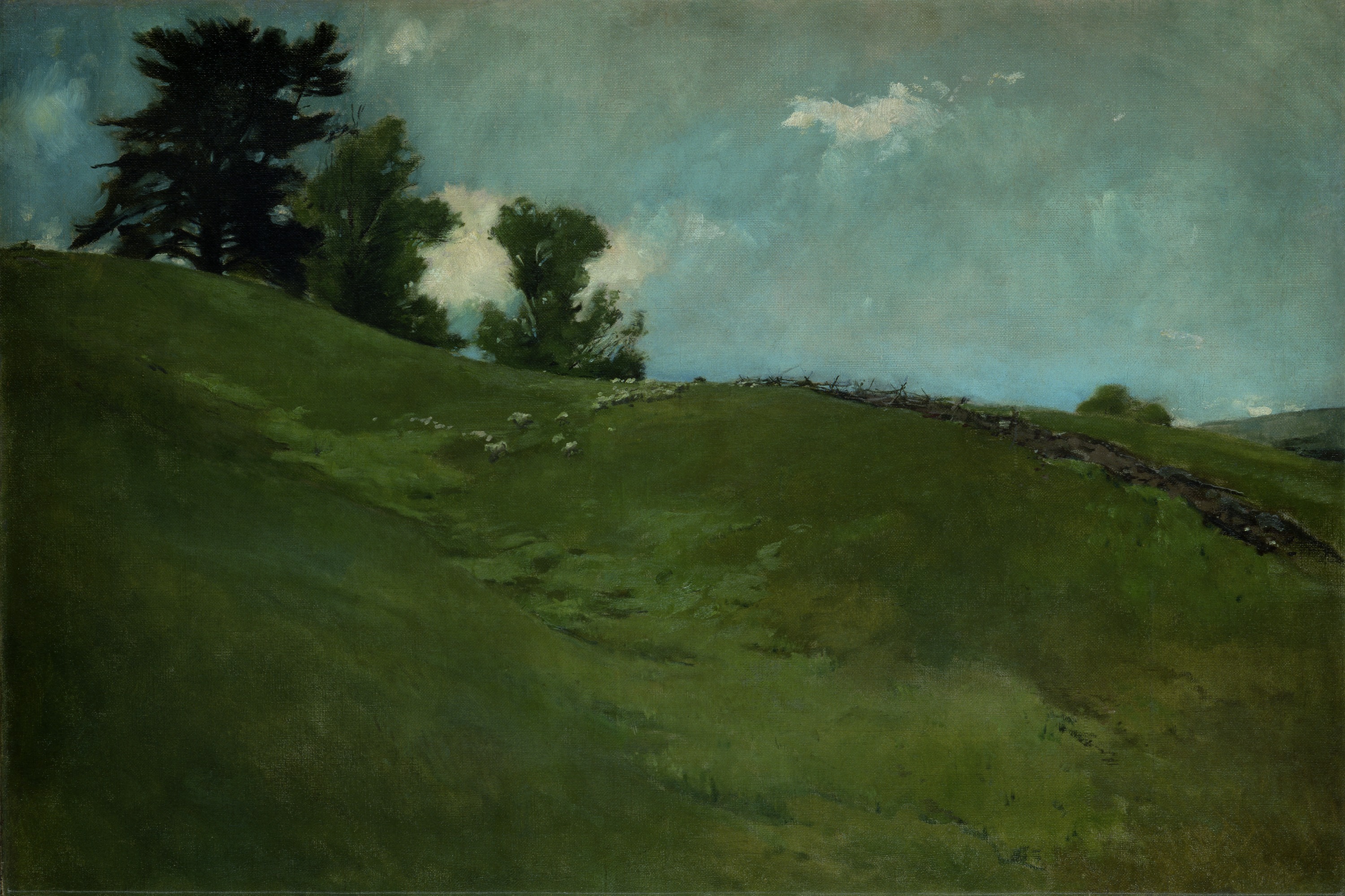 John White Alexander, Landscape, Cornish, N.H.