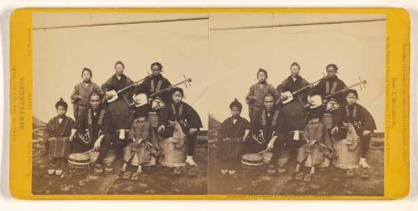 Eadweard J. Muybridge, Japanese Performers at Woodward's Gardens.