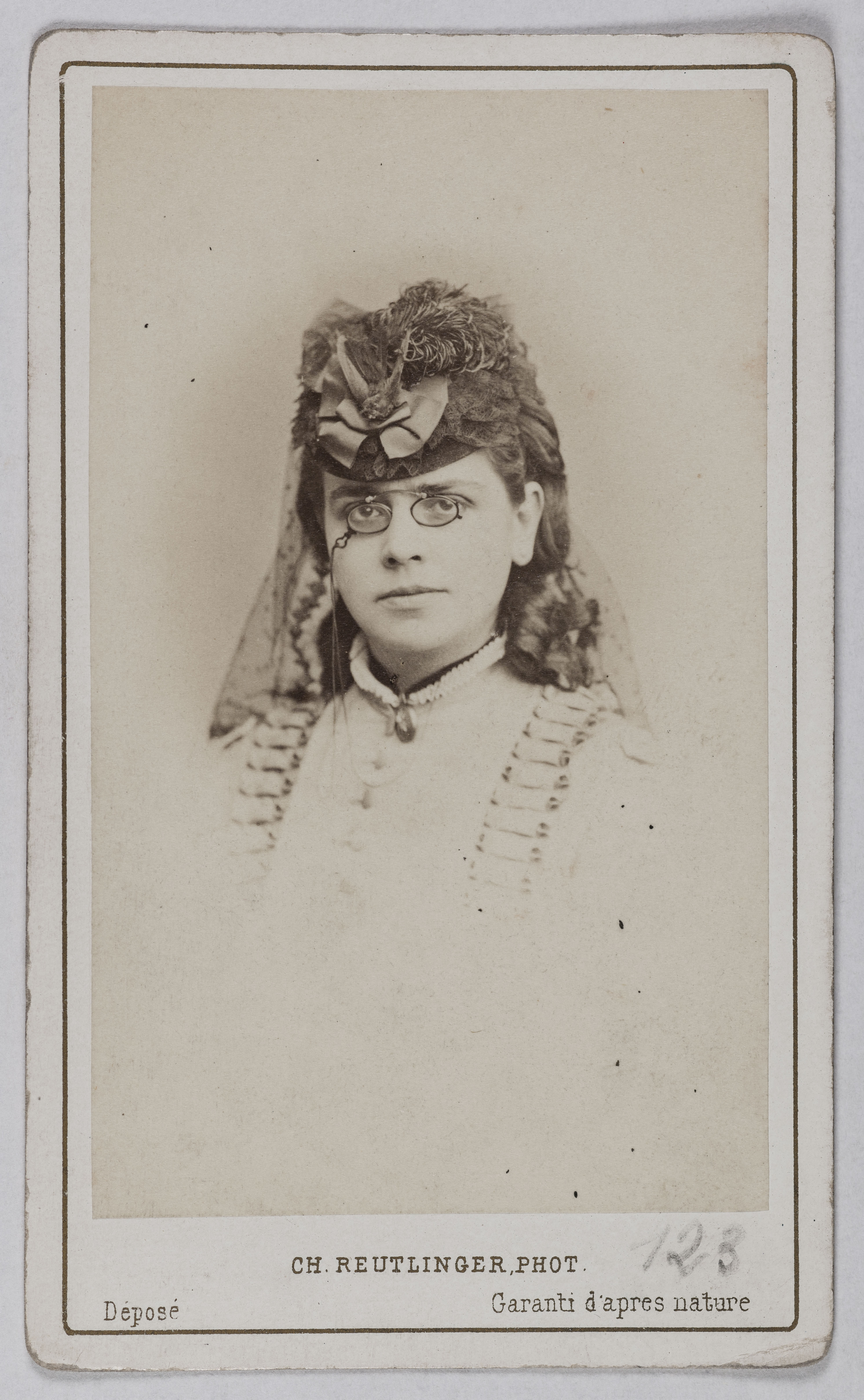 Charles Reutlinger, Portrait de Célestine Galli-Marié (née Marié, épouse Galli), (1840-1905), (chanteuse lyrique)