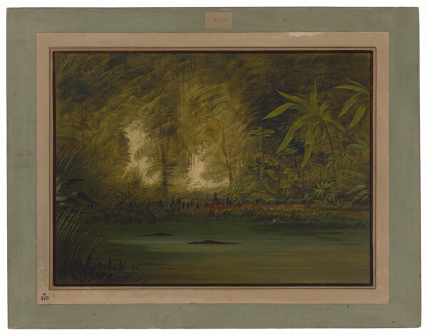 George Catlin, A Lagoon of the Upper Amazon