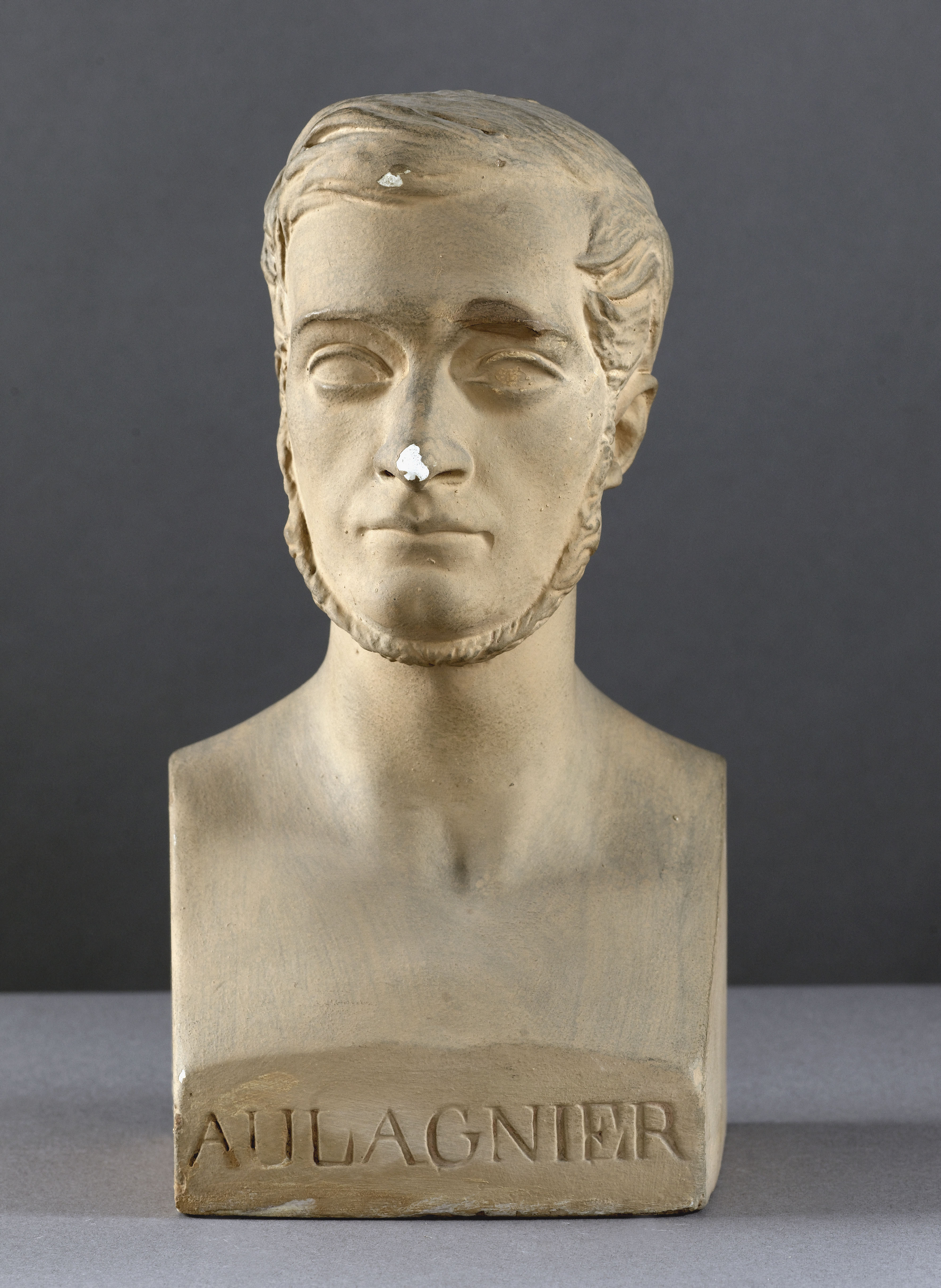 Jean Pierre Dantan, Portrait sérieux d'Alexis-François Aulagnier (1767-1839), médecin